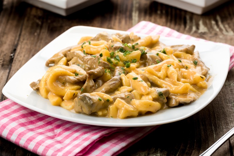 Pasta alla boscaiola rustica con varianti